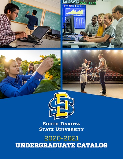 2020-2021 Undergraduate Catalog cover. 