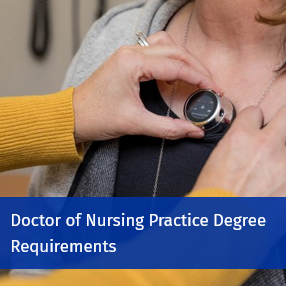 Doctor of Nursing Practice Degree Requirements