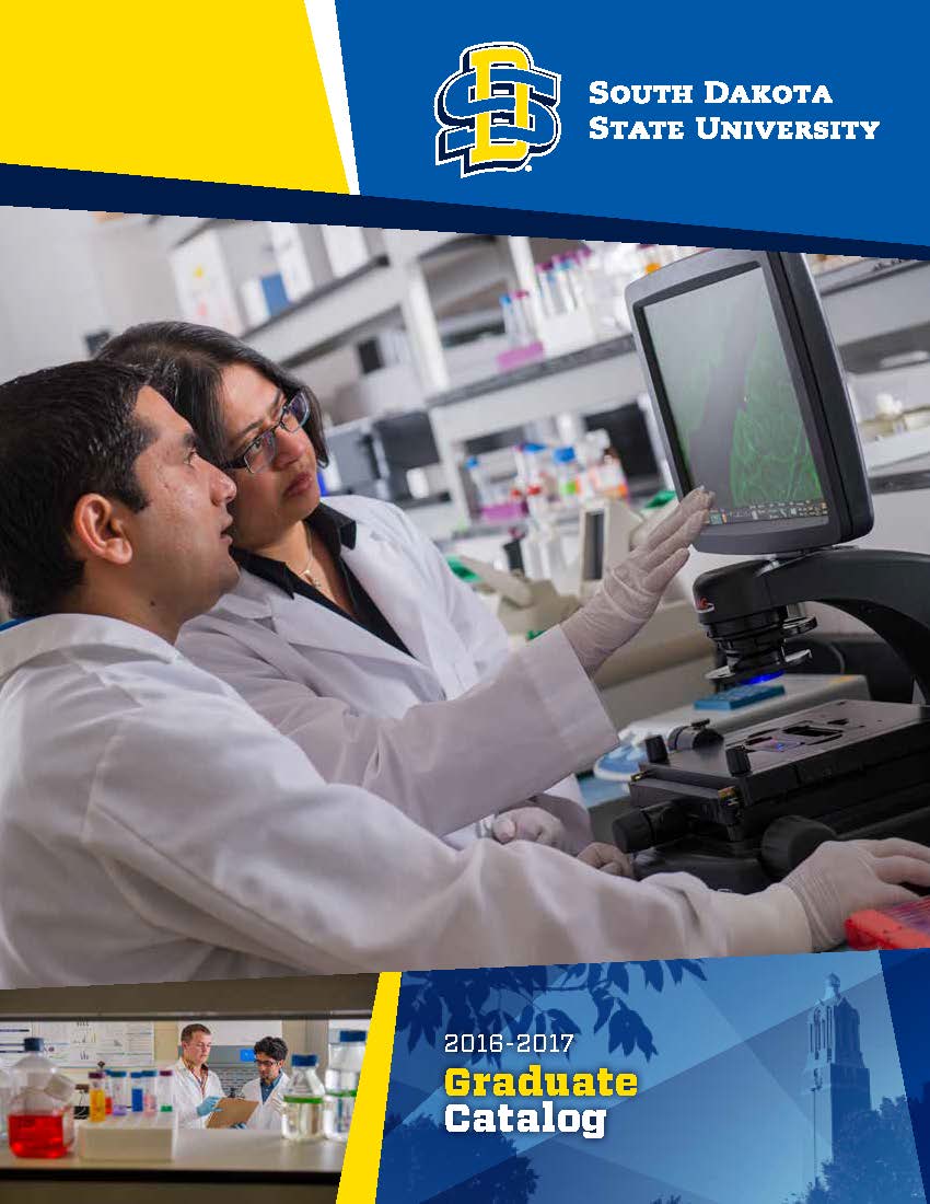 2016-2017 Graduate Catalog cover