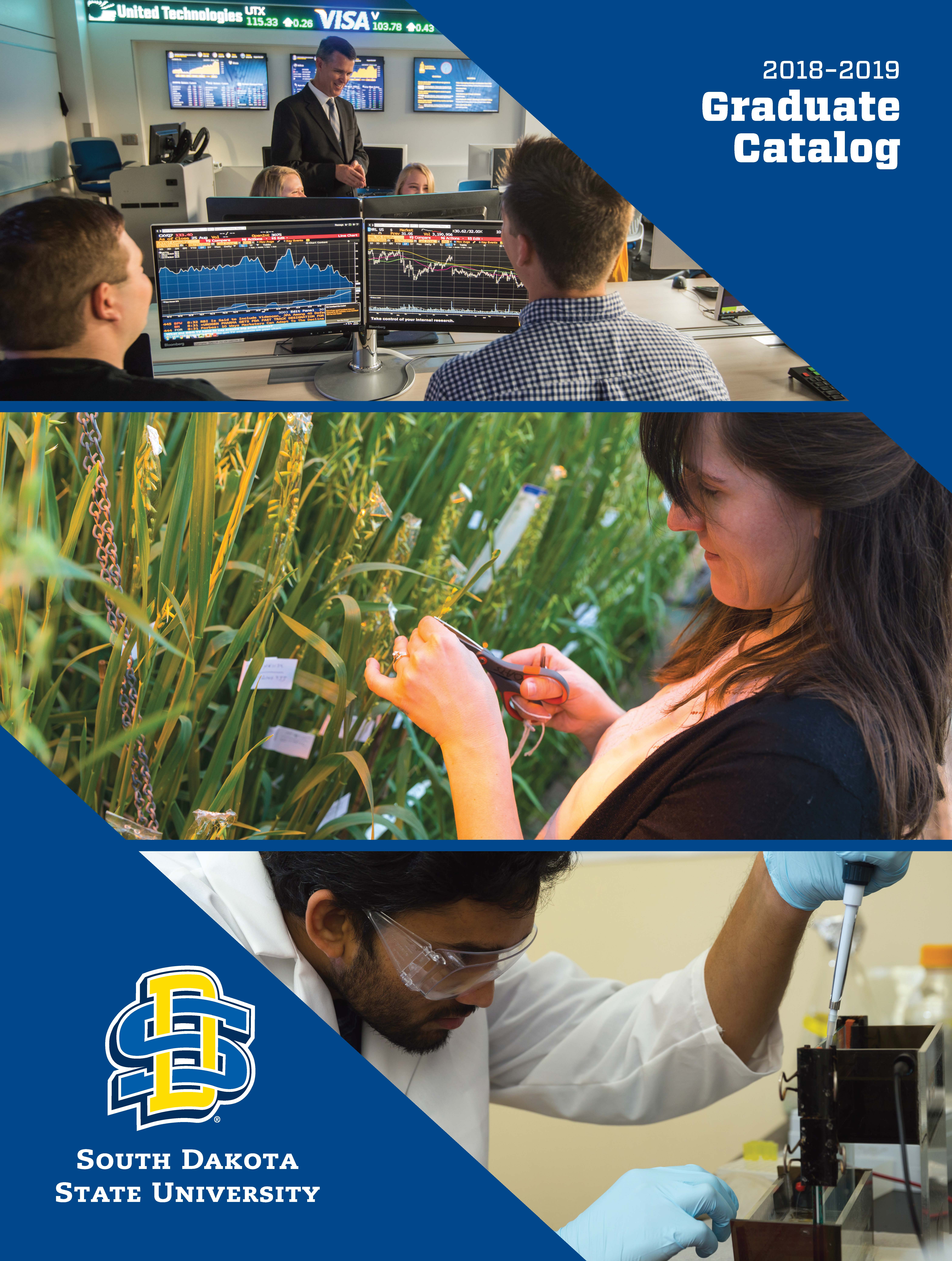 SDSU 2018-2019 Graduate Catalog Cover