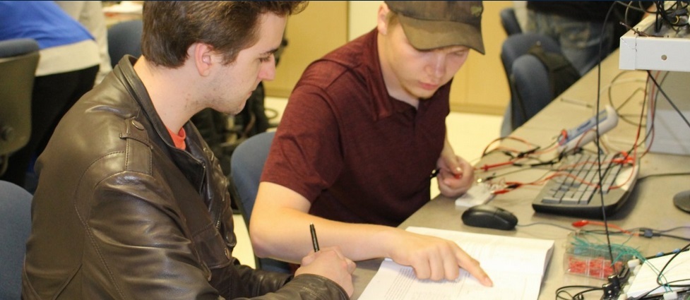 Students in class.