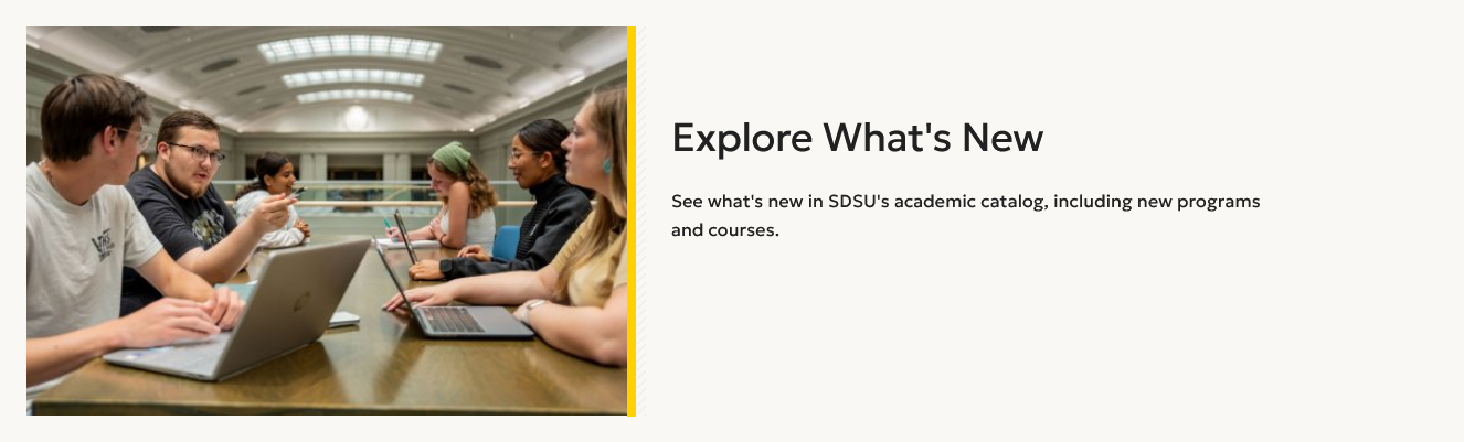 Explore What's New
